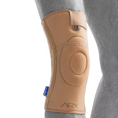 Knæbandage Genum Patella med viscoelastisk silikone pelotte
