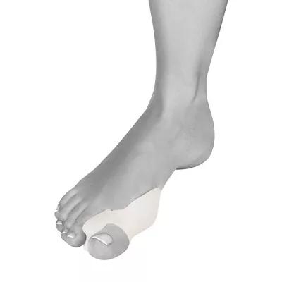 Knystbeskytter hallux valgus af silikone